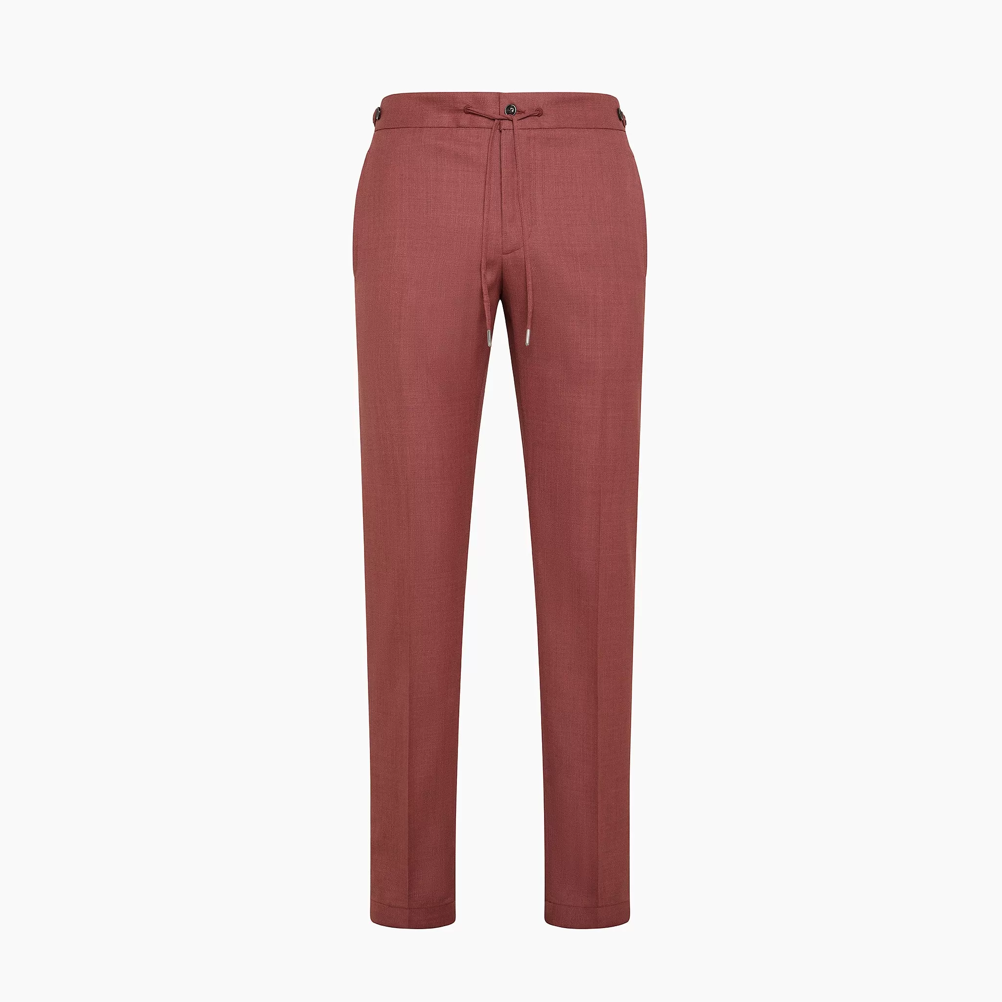 Vince easy pants with drawstring in Defender Lux Hopsack Wool