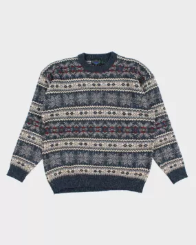 Vintage 80's Etchings Men's Sweater - L