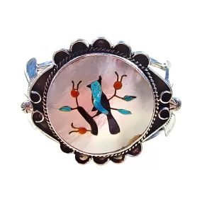 Vintage Blue Bird Bracelet