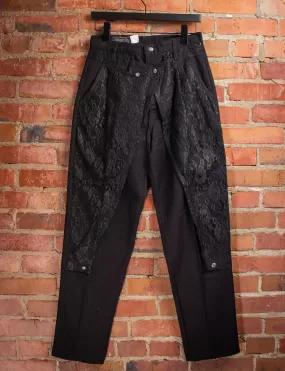 Vintage Panhandle Slim Black Lace Jeans 1990s 28W