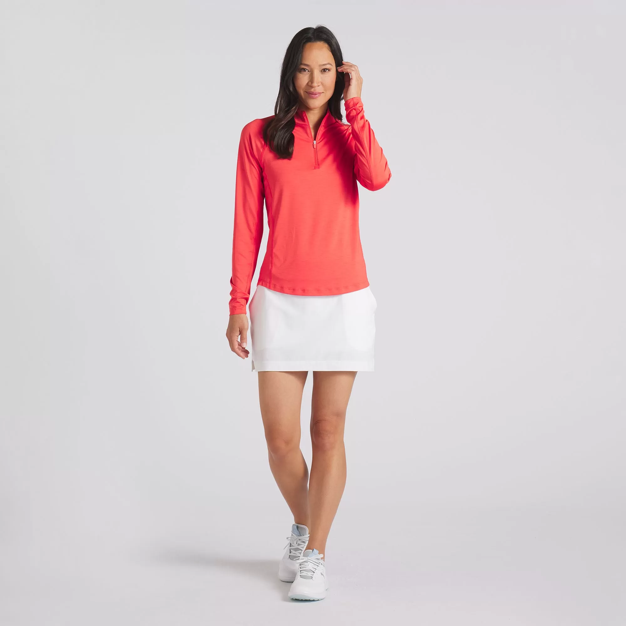 Women's YouV Solid Golf 1/4 Zip