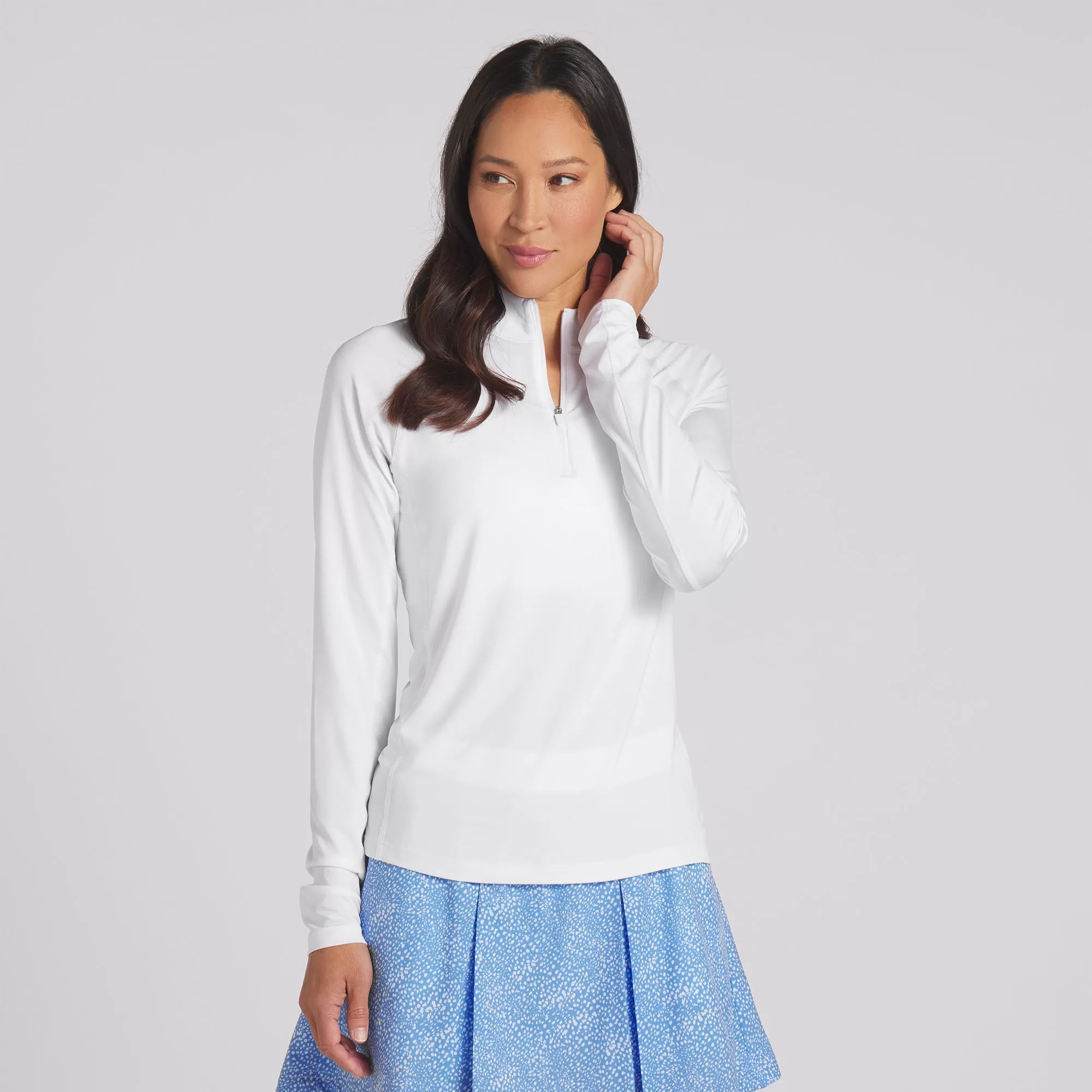 Women's YouV Solid Golf 1/4 Zip