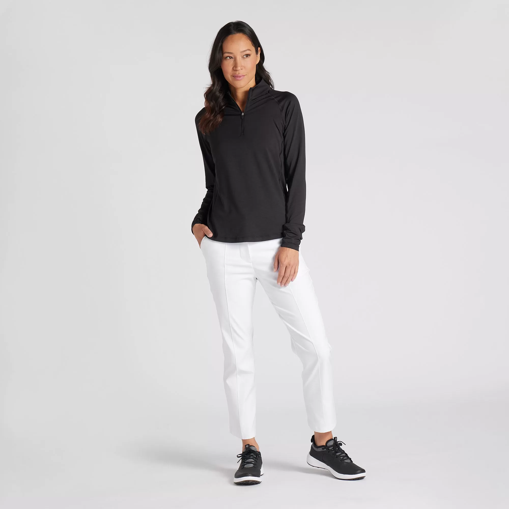 Women's YouV Solid Golf 1/4 Zip