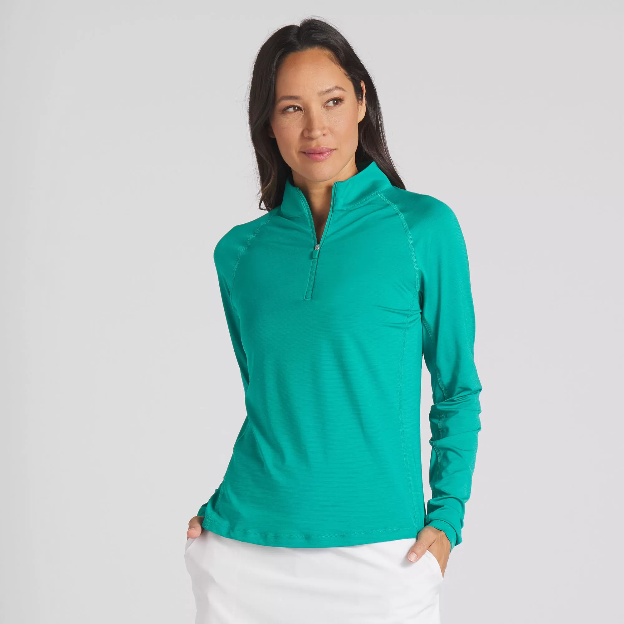 Women's YouV Solid Golf 1/4 Zip