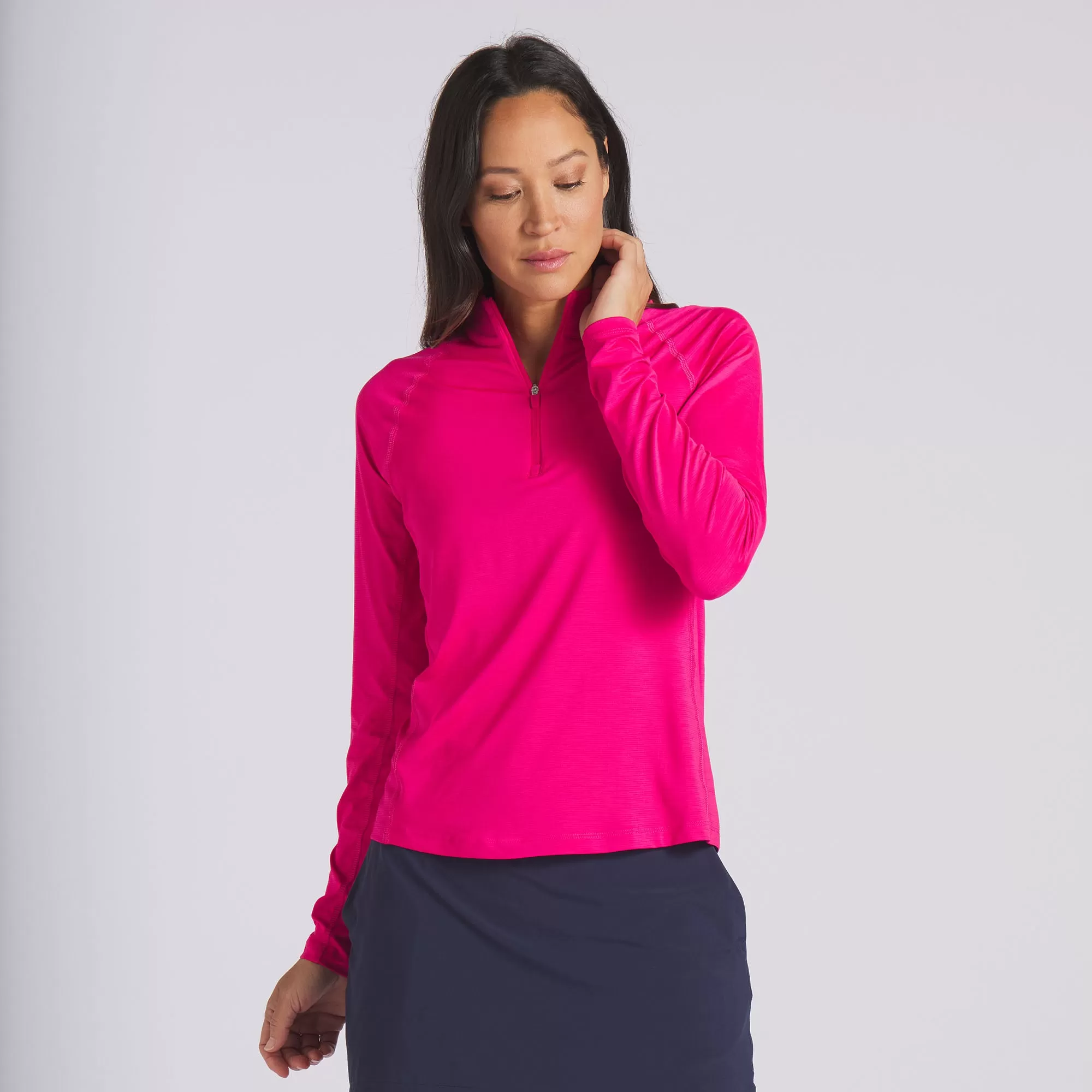 Women's YouV Solid Golf 1/4 Zip